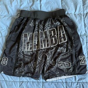 Black Men's Kobe Bryant Shorts